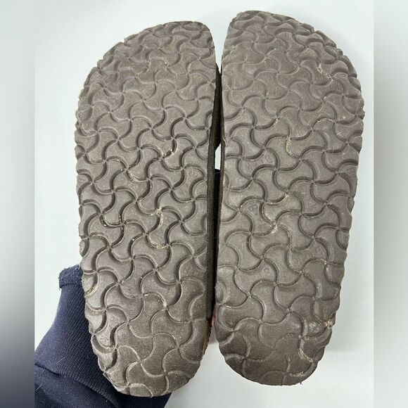 Birkenstock Arizona Dark Brown Suede Sandals Slide EU42 US W 11 M 9 Narrow Width main image 7